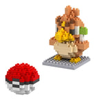 75 Style Pokemon Building Blocks Assembly Anime Picachu Charizard Doll Blastoise Bulbasaur Gengar Bricks Toy for Kid Gift
