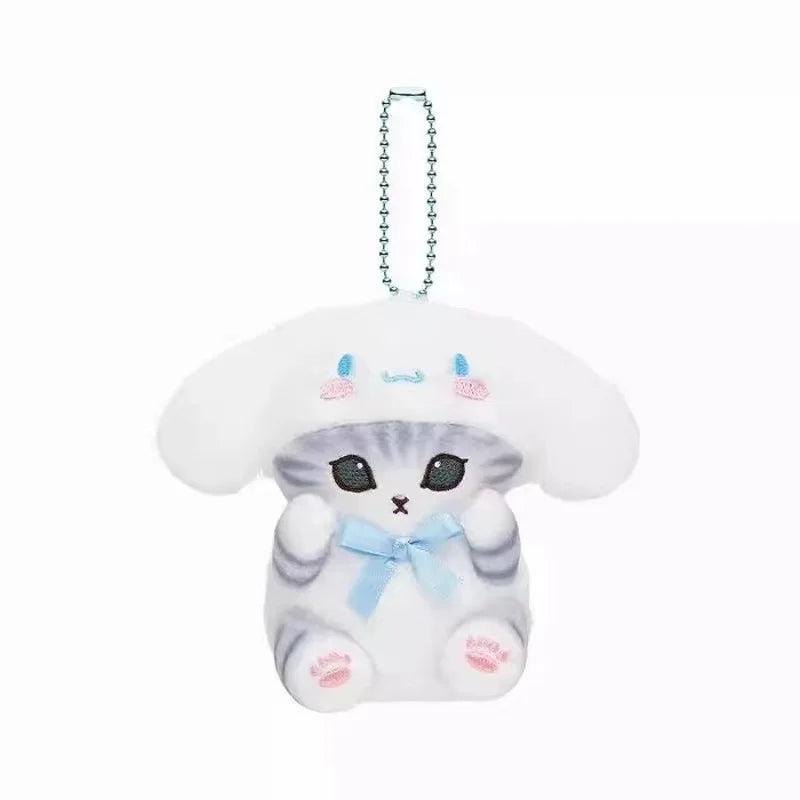 Cattoon Amine Anime Mofusand Plush Doll Toys Stuffed Animals Keychain Bag Small Pendant Hangings Christmas Birthday Gifts