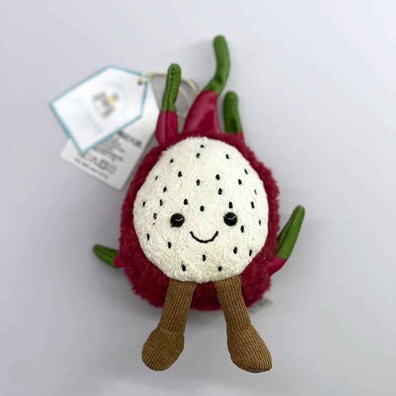 JC Golf ball plush keychain, grape keychain, jellyfish plush toy, hippopotamus, and plush elephant JC bag keychain