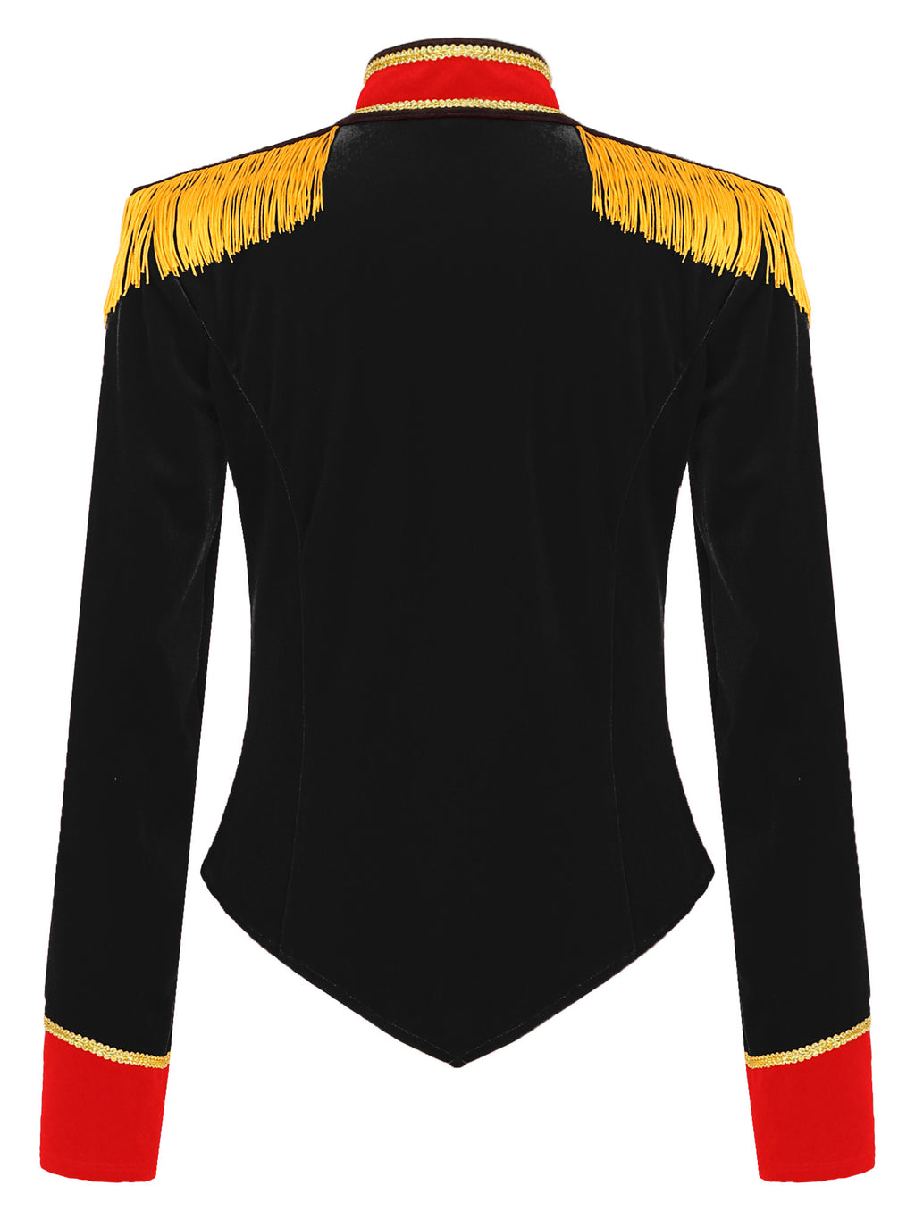 Women Circus Ringmaster Costume Showman Majorette Tassel Tailcoat Jacket Halloween Carnival Lion Tamer Cosplay Costumes