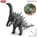 Oenux Jurassic Dinosaurs Indominus Rex Mosasaurus Saichania Dilophosauridae Spinosaurus Model Action Figures Collection Kid Toy