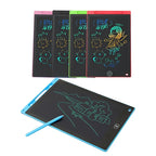 Multi-Size LCD Writing Tablet for Kids 6.5/8.5/10/12 Inch- Reusable Drawing Board, Eye Protection, Lock & Erase Educational Gift