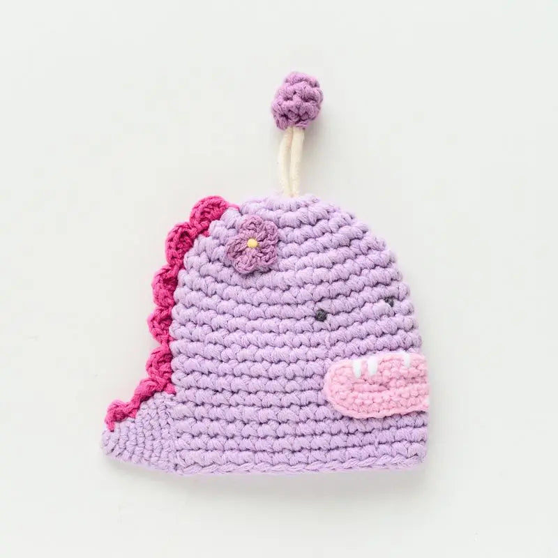 Cute Animal Doll Crochet Keychains For Keys Storage Funny Puppy Series Knitted Bag For Car Keys Holder Keyrings Custom Wholesale