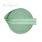 BRISTLEGRASS 2 5 10 Yard 5/8" 15mm Solid FOE Shiny Fold Over Elastic Spandex Satin Band Hair Tie Headband Dress Sewing Lace Trim
