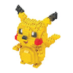 Pokemon Building Blocks Small Cartoon Mini Block Pikachu Charizard Eevee Mewtwo Anime Assemble Action Model Dolls Boys Toys