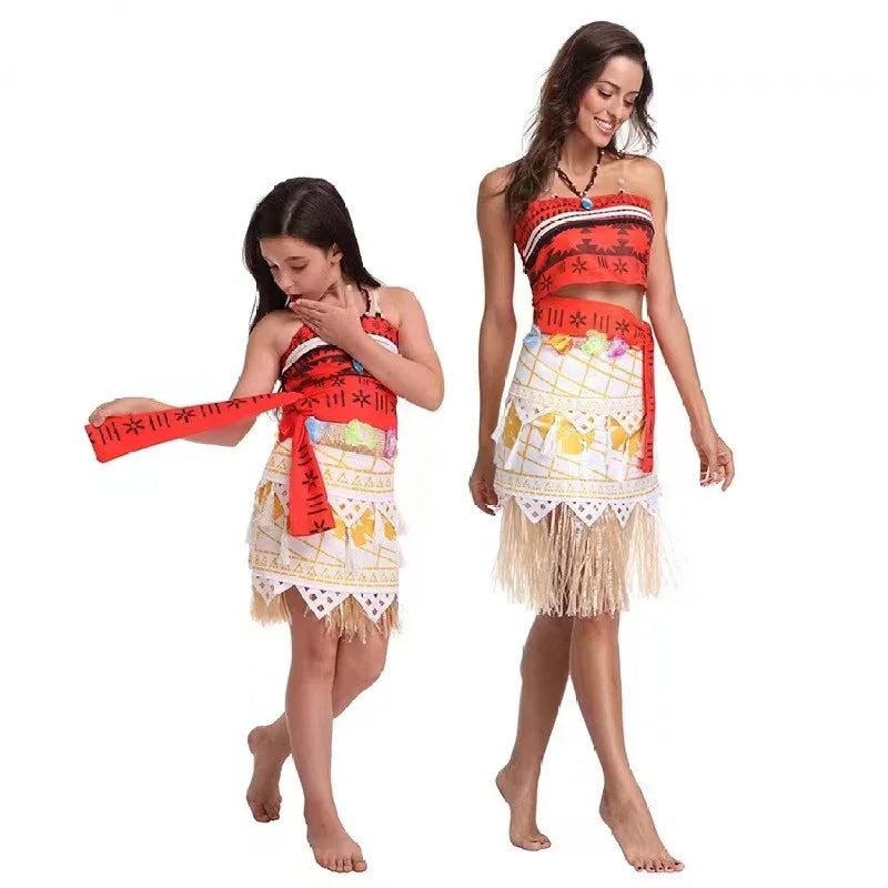 2024 Anime New Ocean Odyssey cosplay Moana Moana costume Halloween performance costume Moana