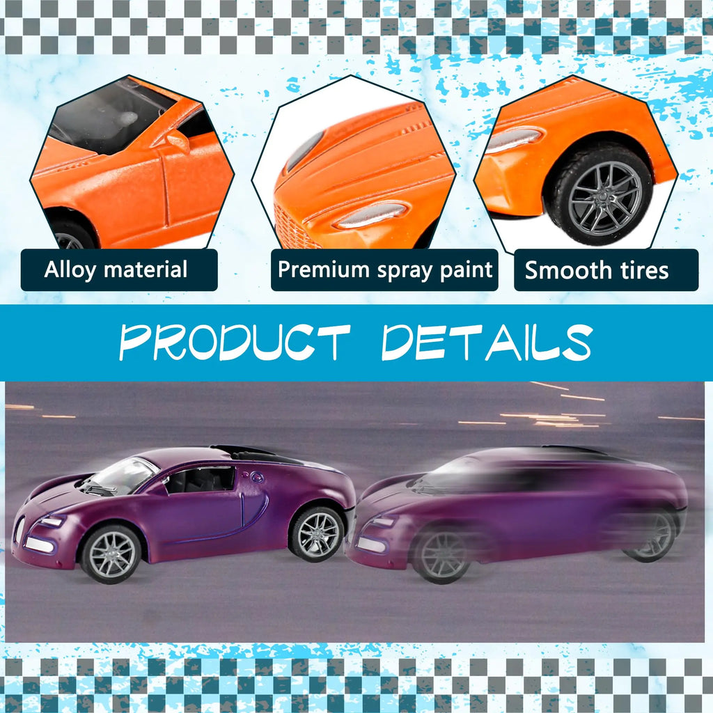 Alloy Off road model mini set toy racing car Color Changing Temperature Sensing Inertial Cars Model for bath Pool Water Toy