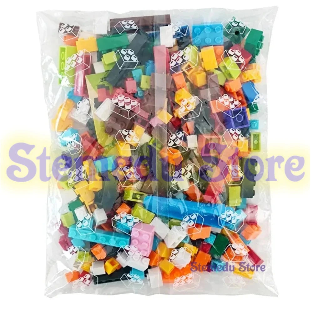 125/250g Building Blocks Bulk Lot Pack Sorted By Color Bricks Block Plate Small Particles Bulk Compatible LeDUO