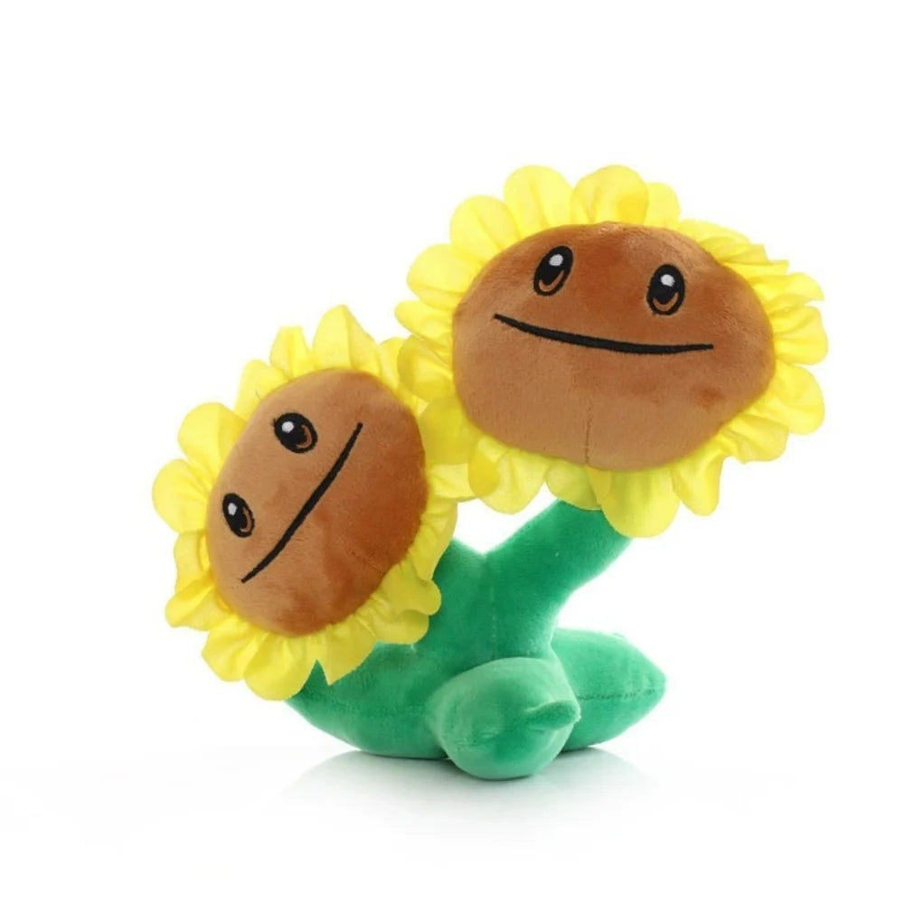 72 styles Plants VS Zombies 15-20cm Plush Toys Cartoon Doll Peashooter Cherry Wall-Nut Sunflower Squash Split Pea Kids Gift