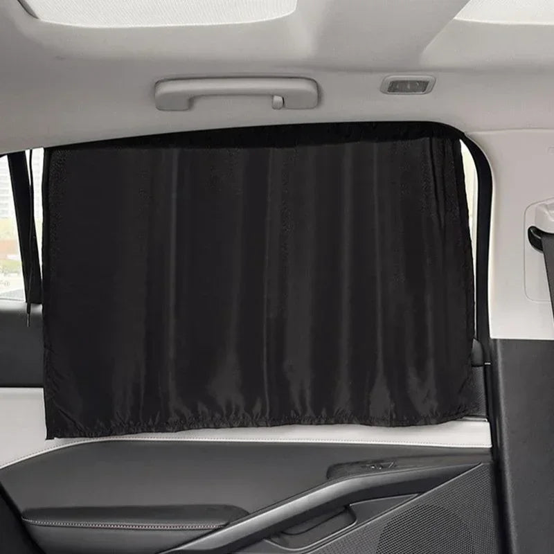 Suction Cup Curtain In The Car Window Sunshade Cover Cartoon Universal Side Window Sunshade UV Protection for Kid Baby Children