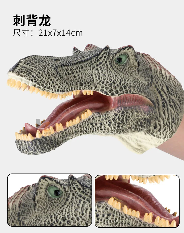 Scientific and Educational Cognitive Glove Model, Simulated Dinosaur, Children's Interactive Entertainment Hand Puppet Toy