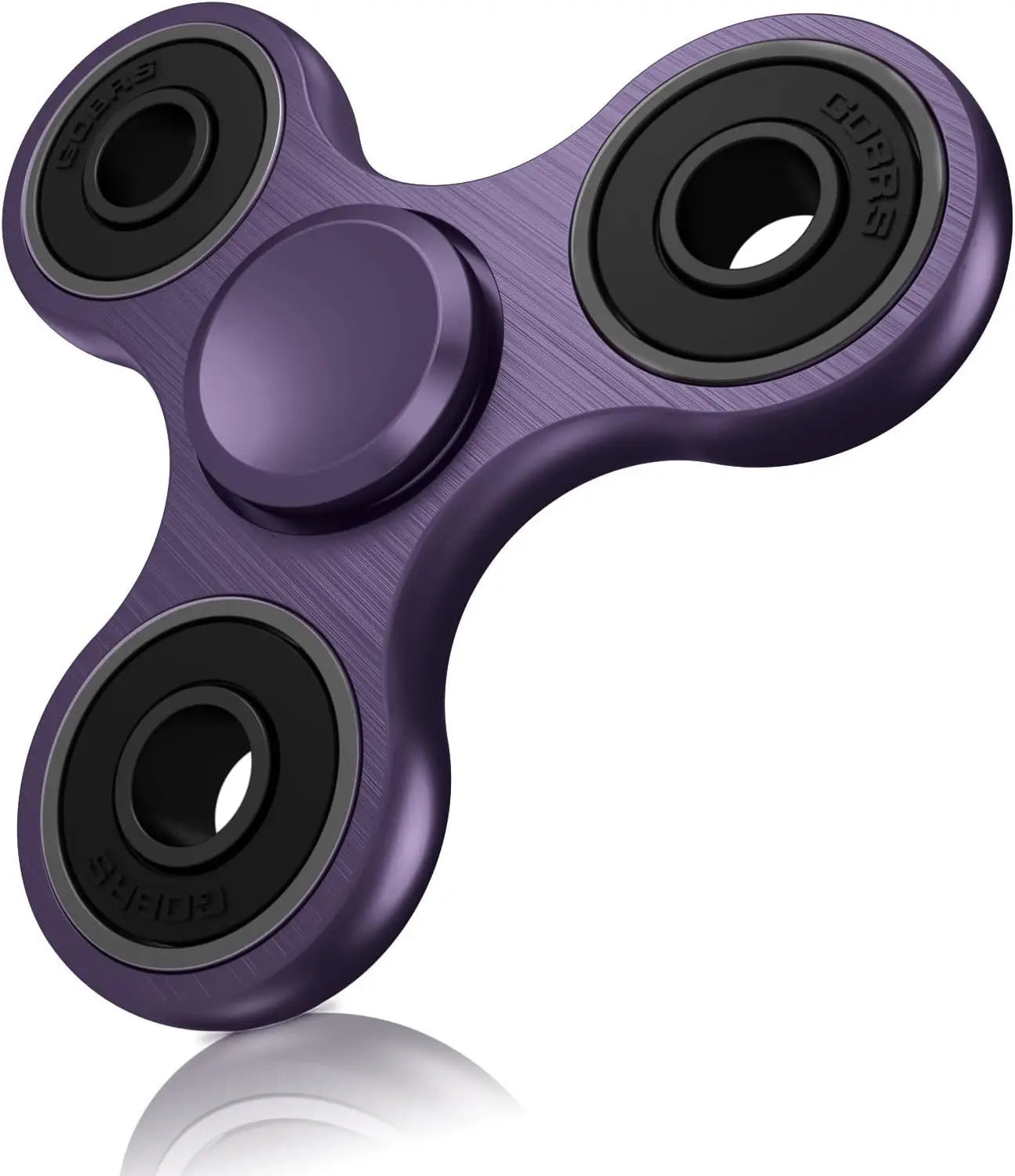 Aluminum Alloy Plating Fidget Spinner Metal Alloy R188 Mute Bearing Drawing Process Hand Spinner Stress Relief Adult Kids Toys