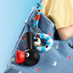 New Pingu Handheld Fan Chargeable 2000mah Rotatable Summer Fan Toys Desk Office Students Anime Peripheral Gifts Travel Summer S