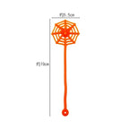 15PCs fun kids birthday party favor mini sticky spider web toy gift bag giveaway pinata filler Halloween Carnival party supplies