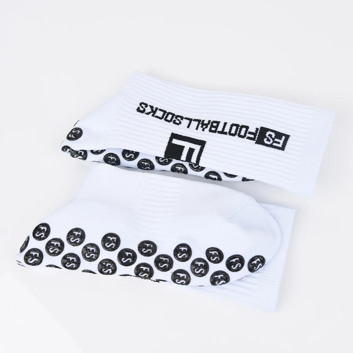 6Pairs/Lot FS Football Socks New Style Round Silicone Suction Cup Grip Anti Slip Soccer Socks Sports Men Baseball Rugby Socks