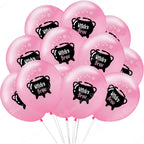 Halloween Balloons 12 Inch Black Orange White Pink Latex Balloon for Halloween Holiday Events Party Favors Supplies Decoration
