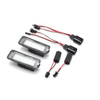 2pcs LED License Number Plate Light Lamp  For VW Passat B6 CC Eos Golf 4 5 6 7 MK7 Polo Superb Seat Leon Altea Car Lamp