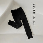 3-12 Years 2023 New Kids Pants Girls Tights Fur Lining Warm Pantyhose Children Skinny Leggings for Winter