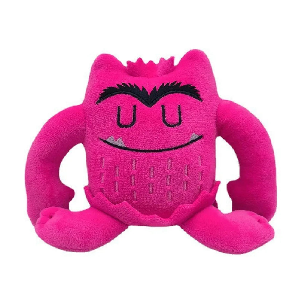 6pcs/set 6 Colors Kawaii The Color Monster Plush Doll Children Monster Color Emotion Plushie Stuffed Toy For Kids Birthday Gifts