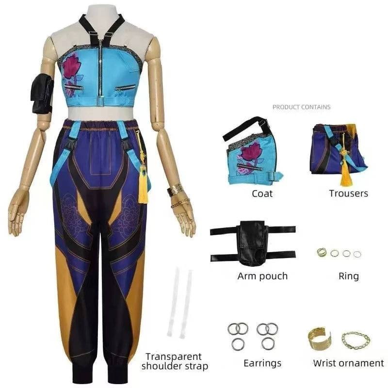 Anime Girl Cosplay Costume Roleplay Outfit Set