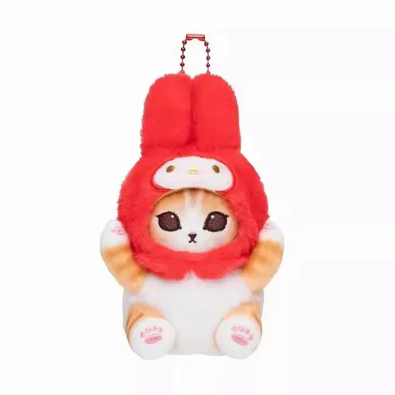 Cattoon Amine Anime Mofusand Plush Doll Toys Stuffed Animals Keychain Bag Small Pendant Hangings Christmas Birthday Gifts