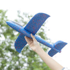 48cm Large EPP Foam Hand Throwing Aircraft Toys Gyratory Stunt Pressure Resistant Model Aircraft Outdoor For Boys Children Gift