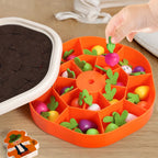 Children's Pull Radish Toy Fun Tabletop Carrot Harvest Game Teaching Aids Shape Sorting Matching Early Education Toys for Babies