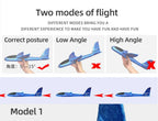 50CM Big Foam Plane Glider Hand Throw Airplane Light Inertial EPP Bubble Planes Outdoor Launch Toys for Boys Gift
