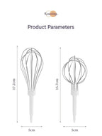 1pc Wireless Electric Food Mixer Portable 3 Speeds Egg Beater Baking Dough Cake Cream Milk Frothers Kitchen Tools