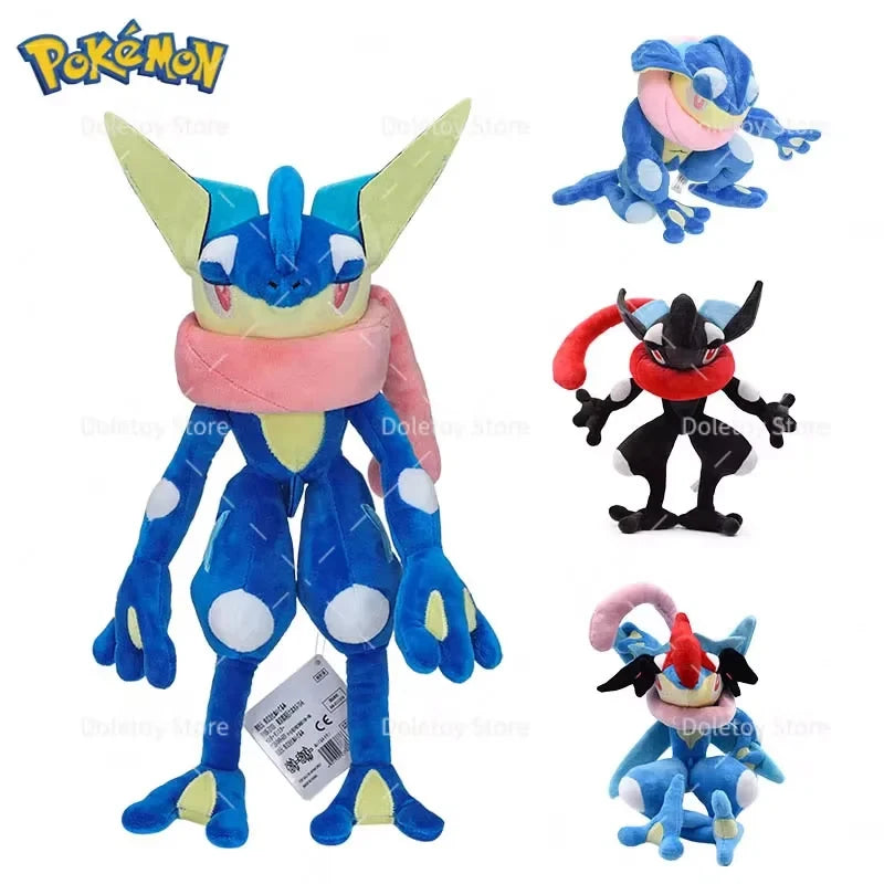 Hot Pokemon Plush Greninja Spheal Oshawott Stuffed Animal Toys Anime Standing Gyarados Soft Animal Doll Collection Gifts for Kid