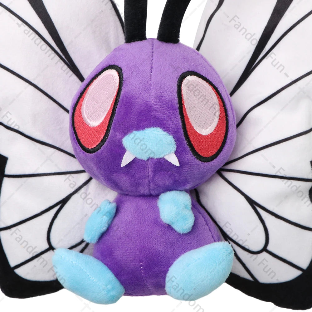 Pokemon Butterfree Plush Toys Butterfly Caterpie Scolipede Plushies  Soft Stuffed Animal Cute Dolls Christmas Halloween Gifts