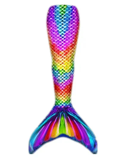New Kids Adult Swimming Mermaid tail Girl Mom Cosplay Mermaid Costume Children Party Gift Fantasy Swimsuit With Monofin Fin
