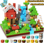 Magnetic Building Blocks Mine World Magnetic Mine Exploration Construction Brick Cube STEM Toy Set Gift for Boy Girl Children