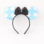 Knot Accessories Minnie Hairbands Favors Mom Lovely Ears Kids Mickey Headbands Hair Boys Party Sequin Baby Birthday Bows Girls