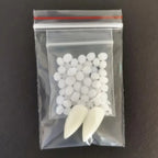 Suit Resin Vampire Teeth Fangs Halloween Props Diy Teeth Plus Glue Teeth Props Cosplay Environmentally Friendly Vampire Party