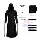 The Ghost Face Cosplay Costume Game Dead Daylight Role Play Uniform Halloween Carnival Party Outfit Men Women Medieval Costume