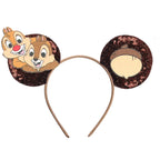 Boys Cute Mouse Ears Headbands Mickey Mouse Hairband With No Bow Party Festival Cosplay Christmas Birthdays Hair Accessories
