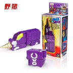 Power Assembling Educational Toys Math Cube Transformation Robot Digits Puzzle Ranger Animals boy toy for Kids