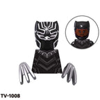 Blind Box Mini Building Blocks TV6205 Figures Big Goblin Spiderman Iron Man Venom Captain Hawk Deadpool Armor Christmas Gift Toy