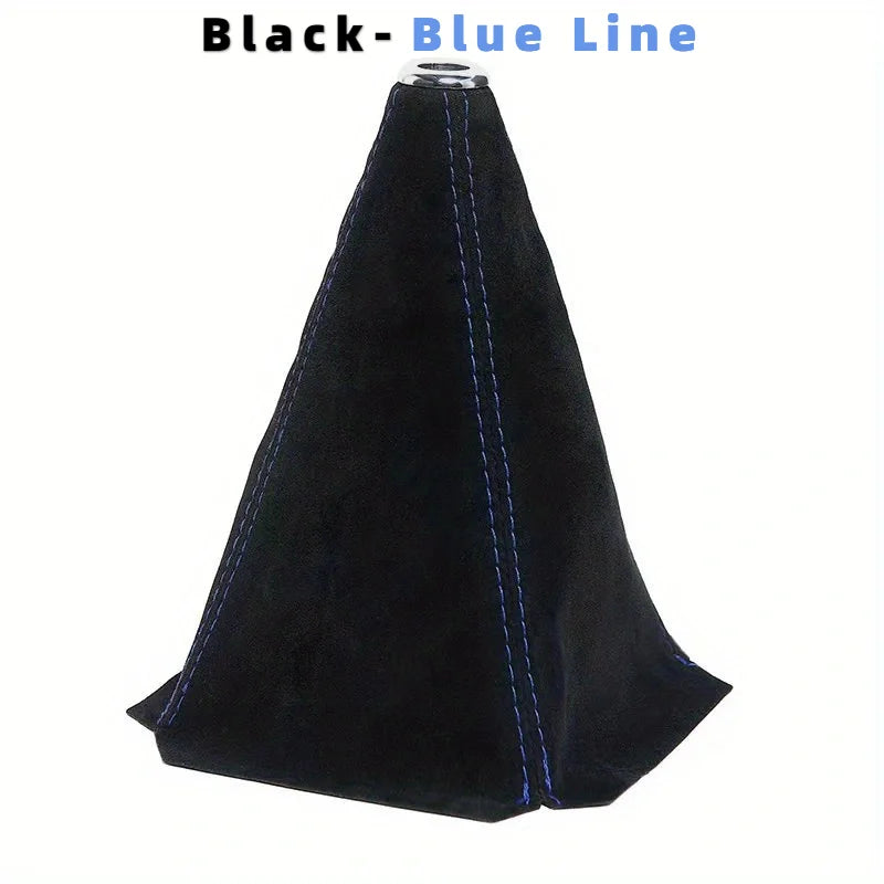 Car Gear Shift Knob Flocking Cover Universal Shifter Boot Dust Cover Suede Waterproof Decorate Car Interior