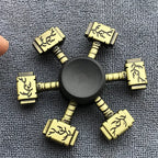 New Bronze Metal Alloy Fidget Spinner R188 Mute Bearing Hand Spinner Fingertip Gyro Stress Relief Toys Gifts