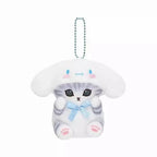 Kawaii Mofusand Cross-Dressing Sanrio Hello Kitty Kuromi Hanyodon Plush Keychain Pendant Anime Plush Backpack Pendant