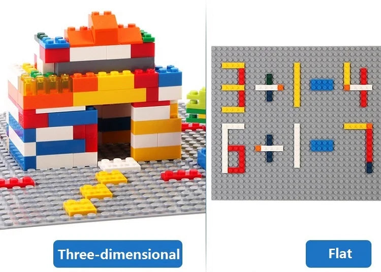 Baseplates 32x32 16x32 Dots Classic Base Plates MOC Bricks City Dimensions Building Blocks Figures Construction Toys