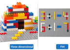 Baseplates 32x32 16x32 Dots Classic Base Plates MOC Bricks City Dimensions Building Blocks Figures Construction Toys