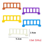 Big Building Blocks Slide Stair Swing Seesaw Ferris Wheel Series Compatible Duploe Large Brick Children Educational Toy Kid Gift