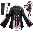 Honkai Star Rail Cosplay Costume Honkai Kafka Cosplay Costume Helloween Party Suit with Wig Kafka Outfit Uniform