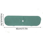 Kitchen Faucet Splash Pad Silicone Sink Faucet Splash Guard Mat Sponge Drain Pad Countertop Protector for Kitchen Bath Gadgets