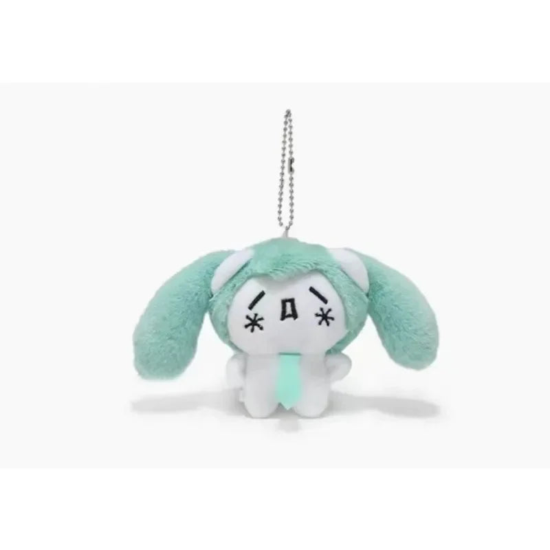 Hatsune Miku Anime Kawaii Mini Q Version Student School Bag Plush Doll Pendant Doll Keychain Girl Gift Accessories for Friends