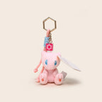 Original Anime Pokemon Kawaii Pikachu Keychain Gengar Mew Sprigatito Mimikyu Stuffed Toy Cute Plush Keyring Doll Pendant Gift