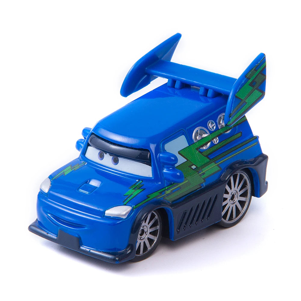 Children Car Toys Disney Pixar Cars Lightning McQueen Boost Wingo DJ Snot Rod 1:55 Diecast Metal Alloy Model Car Kid Gift